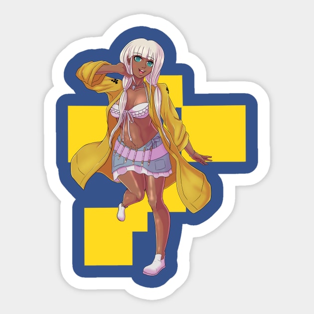 Dangangirl Angie Sticker by zeocloud